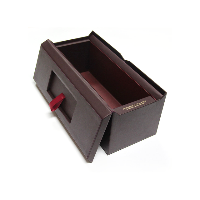 定制的高级光泽木箱手工制作的豪华酒箱威士忌盒白兰地纸箱