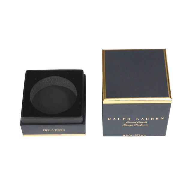 批发定制蜡烛盒香水盒精油盒带箔纸徽标